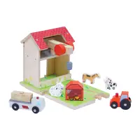 在飛比找博客來優惠-【Mentari 木製玩具】開心農舍軌道配件(農場遊戲)