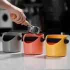 Portable Coffee Grounds Container Grind Bin Knock Out Box Coffee Grounds Bucket