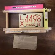 MASSACHUSSETS MOTORCYCLE LICENSE IN ORIGINAL WAX PAPER WRAPPER Mint. Vintage