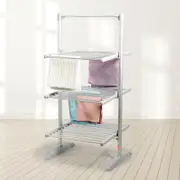 Stay Cosy Foldable 3-Tier Heated Clothes Airer - Fast Heat 21m Drying Space