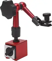 ANKROYU Dial Indicator Base, Cast Iron Adjustable Test Indicator Holder, Stably Adjustable Magnetic Base, Magnetic Base Dial for Metalwork Pieces