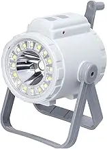 zolyet Portable Camping Lamp Tent Lamp Se hlight SOS Flashlight 3in1 Hand Crank Light Three Color Temperatures Adjustable Lighting Brightn Adjustable DC5V Type-C Charging Port with USB Multicolor
