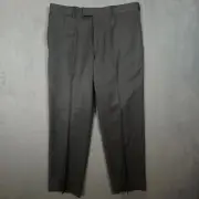 Axist Pants Mens 34x29 Gray Dress Pants Flat Front No Iron Wrinkle Resistant NWT