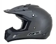 Afx FX-17 Solid Helmet (X-Large, Frost Gray)