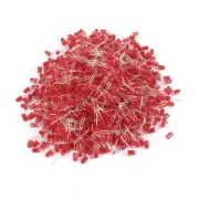 1000pcs 5mm Diameter Red Light Emitting Diode LED Bulb Lamp