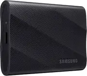 [Samsung] T9 Portable SSD 1TB, USB 3.2 Gen 2x2 External Solid State Drive, Seq. Read Speeds Up to 2,000MB/s for Gaming, Students and Professionals, Black