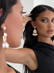 Sure Thing Earrings Gold