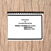 Brother Ace 1 and Ace 2 Sewing Machine Service Manual Printed and Comb Bound