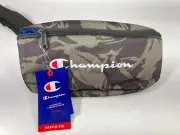 Champion Fanny Pack Olive Green Camouflage Camo OSFA Adjustable Sling Belt NWT