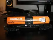 Hooker - bill board scheme - 6,000 gal. tank car # 643