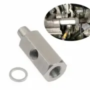 Universal 1/8" NPT Oil Pressure Sensor Tee to M12x1.5 Adapter Turbo For Car SUV (for: MG)
