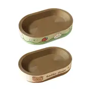 Extra-Large Oval Cat Scratching Board Durable Pet Toy Cat Kittens Wear Resistant