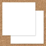 25 Pack Memory Place Double-Sided Cardstock 12"X12"-My Color Story White 5A00230
