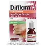 Difflam Concentrate Sore Throat Gargle with Iodine 15ml