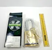 SCHLAGE Kryptonite PADLOCK Heavy Duty KS43 w/ 2 Keys KS43F21D0 5 av Keyed Alike