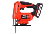 Matrix Power Tools 20V Cordless Jigsaw Cutting Tool Battery Charger Set