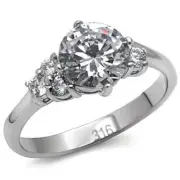 Wedding Rings for Women Engagement Cubic Zirconia Promise Ring Set for Her TK062