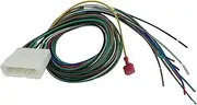 Qnbes Wiring Harness Amp Bypass Aftermarket Stereo Adapter Connector Plug Fit for LEXUS IS300 2001-2005 Multicolor