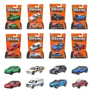Matchbox Moving Parts Assorted Vehicle Toys Mini Cars, Box of 8, Sold in Box, Ag