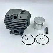 52mm Cylinder Piston Kit Fit for S-t-i-h-l MS380 038 MS 380 MS381 381 Garden Tools Gas Chainsaw Replacement Spare Part 1119 020 1204(52mm MS381)