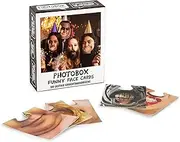 Funny Face Cards, 50 Funny Photo Box and Selfie Props, Accessories for Party, Wedding, Birthday and Stag Night