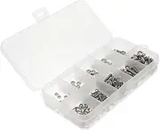CIYODO 1Set Bolts and Nuts Assortment Kit Set for Electronics Mechanical Equipment and Furniture Projects Corrosion Resistant Various for Humid Environments