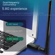 High Speed 1300Mbps WiFi Card USB3.0 Bluetooth5.1 Receiver 2.4G 5GHz Dual3125