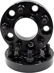 Wheel Accessories Parts 2 Pcs Hub Centric Wheel Spacers Adapters 5 on 115mm 5x115mm 1.00 Inch Thick M14x1.5 14x1.5 Thread Stud Fits 2005 + Chrysler 300 ｜ 2005 + Dodge Challenger Charger Magnum