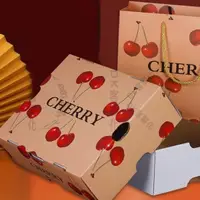 在飛比找蝦皮購物優惠-【DK客製化】可客製化水果包裝禮盒車釐子包裝盒 櫻桃草莓藍莓