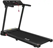 [Everfit] Treadmill Electric Home Gym Fitness Excercise Knob Foldable 450mm Black