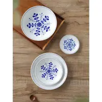 在飛比找ETMall東森購物網優惠-日本進口木立菜盤家用陶瓷高顏值小清新日式餐具大號瓷盤平盤圓盤