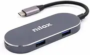 NILOX Dock Type C 3 USB 3.0, HDMI, USB C