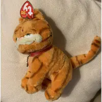 在飛比找蝦皮購物優惠-老物出清 正版 TY Beanie Babies Garfi