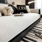 Chenille Non-Slip Sofa Cover Universal All Season Couch Cover for Living Room