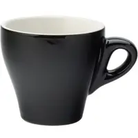 在飛比找PChome24h購物優惠-Utopia 瓷製濃縮咖啡杯(黑180ml)