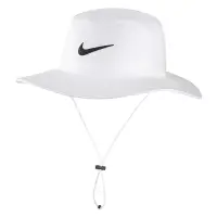 在飛比找Yahoo奇摩購物中心優惠-Nike 帽子 UV Golf 男女款 白 高爾夫 漁夫帽 
