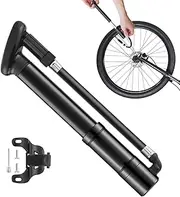 Hand Air Pump for Inflatables,Cycling Inflator Aluminum Alloy - 130psi Air Pump Tire Inflators, Portable High Pressure Cycling Supplies for Motorcycles, Bikes, Bicycles, Scooters