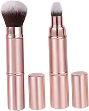 [KAILIKETIY] Double-sided Makeup Brush Eyeshadow Brush Cap Portable Foundation Travel