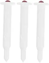 Generic 3Pcs Food Thermometer Gauge High Temperature Resistant Dial Thermometer for Baking and Roasting Easy to Read Analog Oven Thermometer for Meat and Poultry Cooking