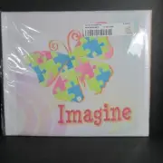 Garden Flag Butterfly Puzzle IMAGINE - 12x18 - NEW - Art - Colorful - Beauty