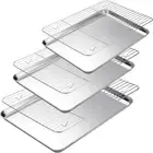 Wire Racks Baking Sheet with Cooling Rack Set Baking Tray Kitchen