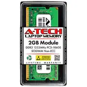 Kingston KFJ-FPC3BS/2G A-Tech Equivalent 2GB DDR3 1333 SODIMM Laptop Memory RAM