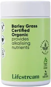 Barley Grass Organic 240 Caps Lifestream