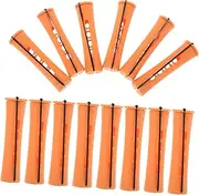 Gogogmee 30Pcs Flexible Curling Perm Rods Lightweight Plastic Hair Rollers for DIY Curls to Long Hair Styling Versatile Easy to Use for Salon Home Use