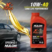 Nulon X-PRO 10W-40 Long Life Performance Engine Oil 1L XPR10W40-1 Ref SEM10W40-1