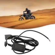 Advanced Charging USB Power Socket Charger for Motorcycle and GPS 12V24V