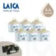 【LAICA 萊卡】義大利原裝進口 bi-flux長效8周高效雙流濾芯 咖啡與茶專用 濾芯(6入/盒)