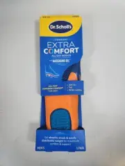 Dr. Scholl’s Extra Comfort Support Insoles Men, Size 8-14, 1 Pair: All-Day Comfo