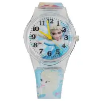 在飛比找森森購物網優惠-【迪士尼】FROZEN冰雪奇緣艾莎兒童錶卡通錶(藍)