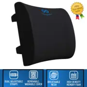 Memory Foam Seat Back Pain Support Booster Cushion Chair Car Pillow Lumbar Lower